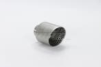 Frosted Silver Exhaust Tip 89mm, Auto-onderdelen, Uitlaatsystemen, Ophalen of Verzenden, Nieuw