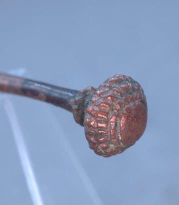 Ancient Roman Bronze Hairpin - 96 mm (Zonder minimumprijs)