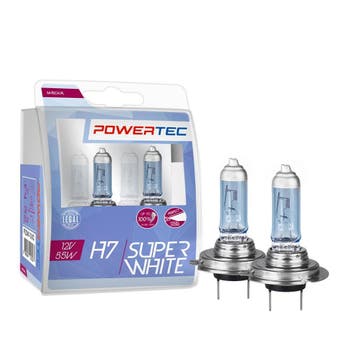 Powertec SuperWhite H7 12V Set, Verzenden, Nieuw, Maserati
