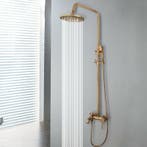 Landelijke bronskleurige regendouche, Doe-het-zelf en Verbouw, Sanitair, Verzenden, Nieuw, Douche