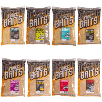 Ultimate Force Baits Groundbait Try-Out Pack (Totaal 8kg), Verzenden, Nieuw
