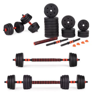 Dumbbell Set 40kg | Verstelbaar | Premium | OP=OP, Sport en Fitness, Ophalen of Verzenden, Nieuw, Borst, Halterset