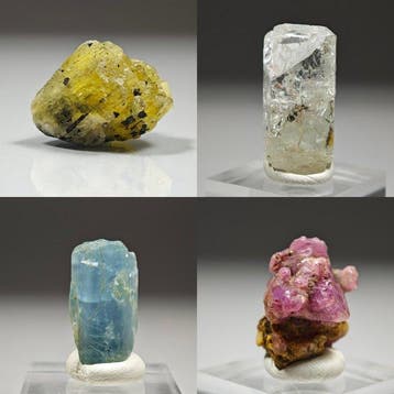 Vietnamese edelstenen - Heliodor - Topaas - Aquamarijn -, Verzamelen