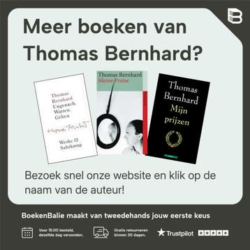 Houthakken - Thomas Bernhard 9789086841851, Verzenden, Gelezen, Thomas Bernhard
