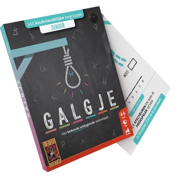 Galgje Junior Partyspel, Hobby en Vrije tijd, Gezelschapsspellen | Bordspellen, Ophalen of Verzenden, Nieuw