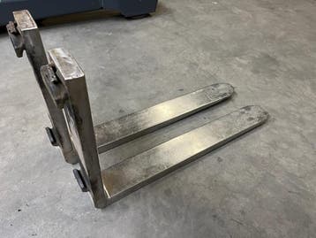 Vonkvrije reachtruckvorken FEM2b 1000 mm, 1000 tot 2000 kg, Voorzetapparatuur