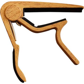 CLX Capo STL LT Capo voor Stalen Snaren Licht Houtlook met, Ophalen of Verzenden, Nieuw