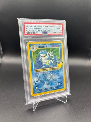 Pokémon - 1 Graded card - Blastoise 002 Foil - PSA 9 - Sword, Nieuw