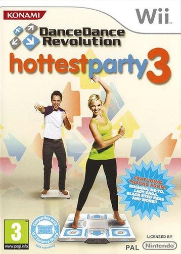 Dance Dance Revolution: Hottest Party 3 [Wii], Ophalen of Verzenden, Zo goed als nieuw