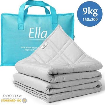 2dekans | EL-Life Verzwaringsdeken 9kg 150 x 200cm -, Ophalen of Verzenden, Zo goed als nieuw