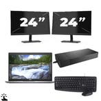 Dell Latitude 5320 -   i5-11e 16GB  - 256GB  + 2x 24 inch, Qwerty, Verzenden, 13 inch, Refurbished