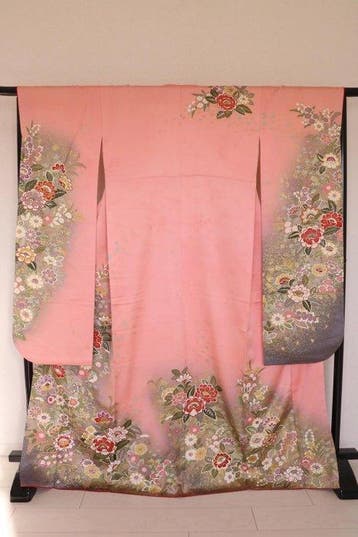 Textiel - 174.5 cm - 134 cm - Peony & Chrysanthemum