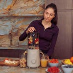 2dekans | Safecourt Kitchen Slow Juicer XXL - krachtige, Ophalen of Verzenden, Zo goed als nieuw