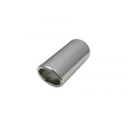 Uitlaatsierstuk RVS Rond 63.5mm - Passend 45-60mm, Auto-onderdelen, Uitlaatsystemen, Verzenden, Nieuw