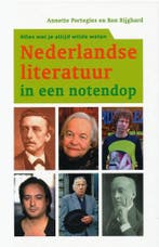 Nederlandse literatuur in een notendop 9789085642152, Verzenden, Zo goed als nieuw, Annette Portegies