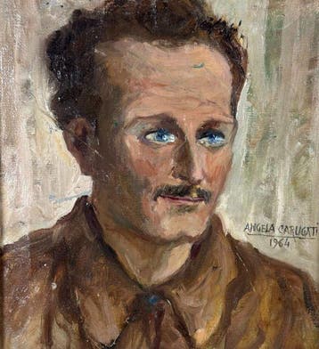 Angela Carugati (1881-1977) - Ritratto di uomo