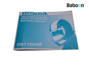 Instructie Boek Honda CB 1100 SF X-11 2000-2003 (CB1100SF, Verzenden, Gebruikt