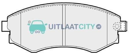 *Tip*  Remblokken DAEWOO HYUNDAI NISSAN SSANGYONG, Auto-onderdelen, Uitlaatsystemen, Nieuw, Nissan, Hyundai, Daewoo, Ssangyong