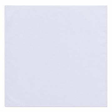 Bandana Zakdoek 55x55cm – Effen – Wit, Nieuw