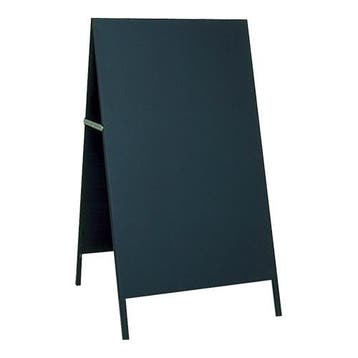 Krijt Menu Stoepbord | Zwart | 12 kg | 117 x 62 x 81 cm, Verzenden, Nieuw in verpakking