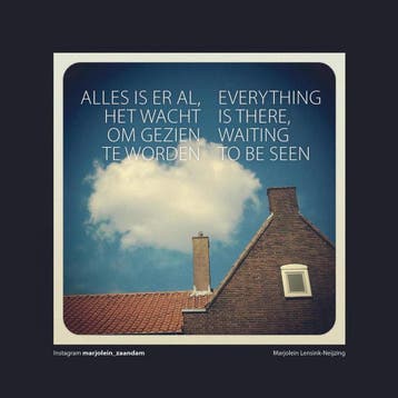 Alles is er al, het wacht om gezien te worden. 9789060280447, Verzenden, Zo goed als nieuw, Marjolein Lensink-Neijzing