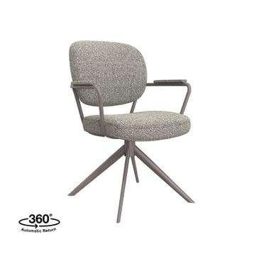 Stoel Basel | Mushroom | Royal Boucle | Brons Metalen Frame, Verzenden, Nieuw in verpakking