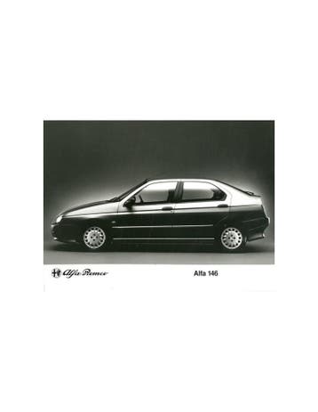 1995 ALFA ROMEO 146 PERSFOTO, Nieuw, Alfa Romeo, Author