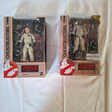 Hasbro - Action figure Ghostbusters - Venkman and Zeddemore, Nieuw