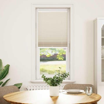 vidaXL Plissé rolgordijn 60x100cm creme, Huis en Inrichting, Stoffering | Gordijnen en Lamellen, Verzenden, Nieuw, Crème