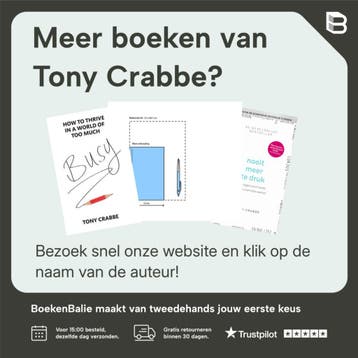 Busy - Tony Crabbe 9780349401201, Verzenden, Gelezen, Tony Crabbe