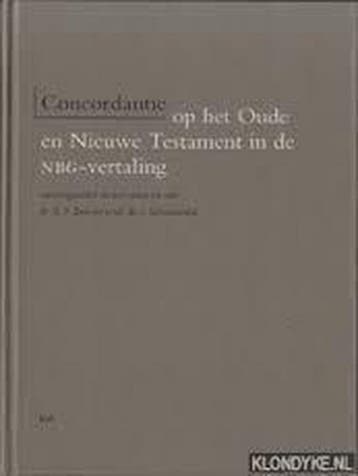 CONCORDANTIE OP HET OUDE EN NIEUWE TESTAMENT - DEE S.P., Boeken, Verzenden, Gelezen, DEE S.P.