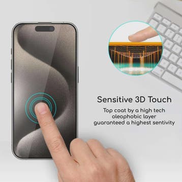 Gehard Glas Screenprotector voor iPhone 11 t/m 15 Pro Max -, Verzenden, Nieuw