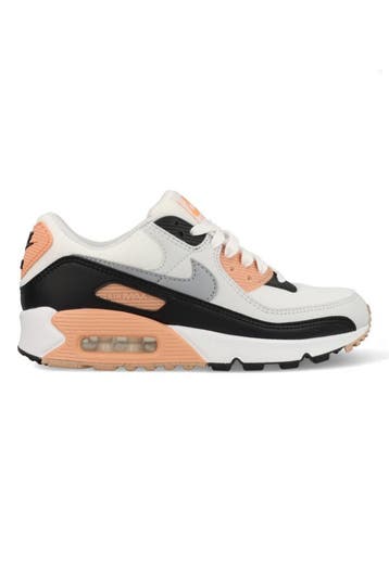 Nike Air Max 90 Apricot Agate DH8010-109 Wit / Roze /, Kleding | Dames, Schoenen, Verzenden, Nieuw, Wit