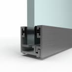 Klikprofiel 25X26X25 incl. kliklat & beglazingsrubbers-750 m, Doe-het-zelf en Verbouw, Glas en Ramen, Ophalen of Verzenden, Nieuw