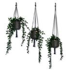 Voordeelset van 3 Plantenhangers - Grijs - 60, 80, en 100, Ophalen of Verzenden, Nieuw