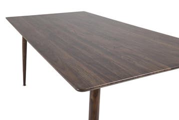 Eettafel  Vidar  180x90 cm  Walnoot  Jörn, Verzenden, Nieuw