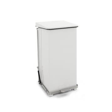 Industriële pedaalemmer 90 ltr - Wit, Verzenden, Nieuw