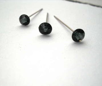 25 stuks Diamant decoratie spelden 5mm diamant 40mm pen m..., Ophalen of Verzenden, Nieuw, Overige typen