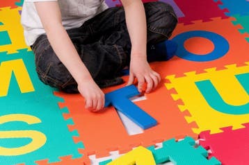 Speelmat Letters (kies zelf de gewenste letters!) 3,19 p. st, Kinderen en Baby's, Ophalen of Verzenden, Nieuw, Bouwen