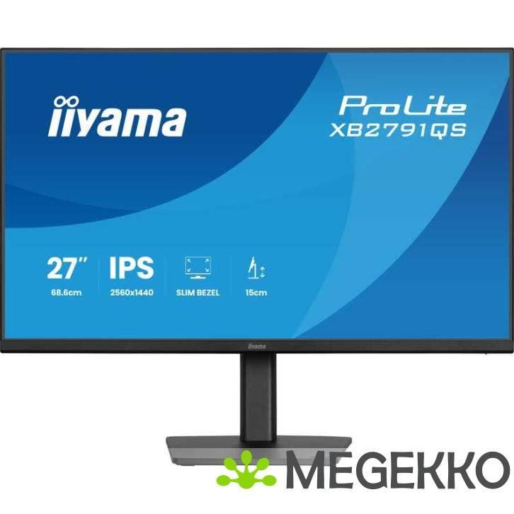 Iiyama ProLite XB2791QS-B1 27  Quad HD IPS monitor, Computers en Software, Monitoren, Nieuw, Verzenden