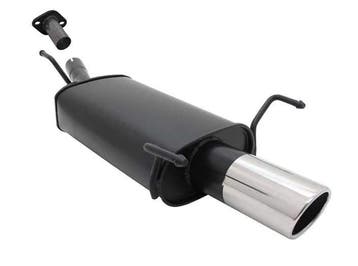 Novus sportuitlaat Opel Astra G Hatchback 1x90mm SR-Design, Verzenden, Nieuw