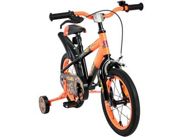 Volare Strike - Kinderfiets - 14 inch - Zwart Oranje, Verzenden, Zo goed als nieuw, Volare