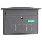 Talen Tools Brievenbus Deco - 41 x 29.5 x 10.3 cm - Zilve..., Tuin en Terras, Brievenbussen, Ophalen of Verzenden, Nieuw