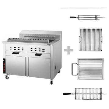 GGM Gastro | Houtskoolgrill - voor Adana- en shish kebab - |, Tuin en Terras, Verzenden, Nieuw, GGM Gastro