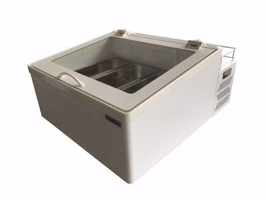 Schepijsvitrine ICE 3 V LED FLAT HorecaTraders, Zakelijke goederen, Horeca | Keukenapparatuur, Verzenden