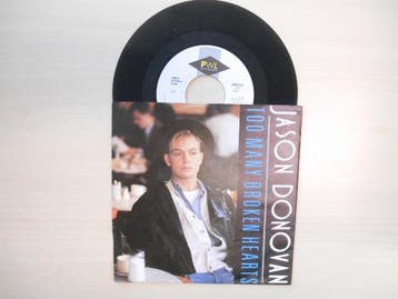vinyl single 7 inch - Jason Donovan - Too Many Broken Hearts, Verzenden, Zo goed als nieuw, 7 inch, Pop