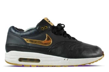 Nike Air Max 1 Premium SP Medal Pack Black Gold • 43, Ophalen of Verzenden, Nieuw, Nike, Sneakers of Gympen