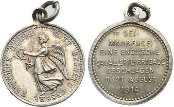 Ar-siegespfennig 1914 Eerste wereldoorlog, Postzegels en Munten, Penningen en Medailles, Verzenden