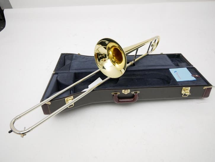 Trombone Vincent Bach Stradivarius LT42 lichtgewicht schuif, Muziek en Instrumenten, Blaasinstrumenten | Trombones, Gebruikt, Ophalen of Verzenden