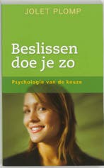 Beslissen doe je zo 9789026928680 J. Plomp, Verzenden, Zo goed als nieuw, J. Plomp
